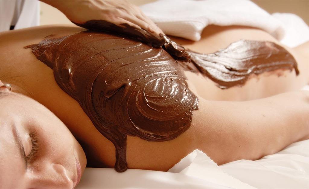 Chocolaterapia por masajes